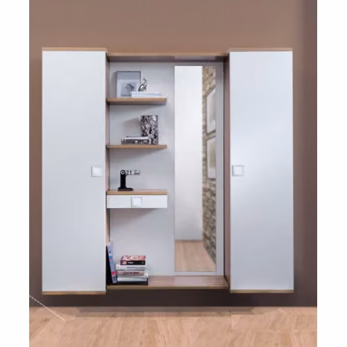 Mobile ingresso con due armadietti Maconi Family F06