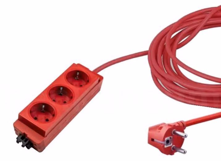 Schulte EVOline tipo 910, 3 vie rosse con attacco GST18