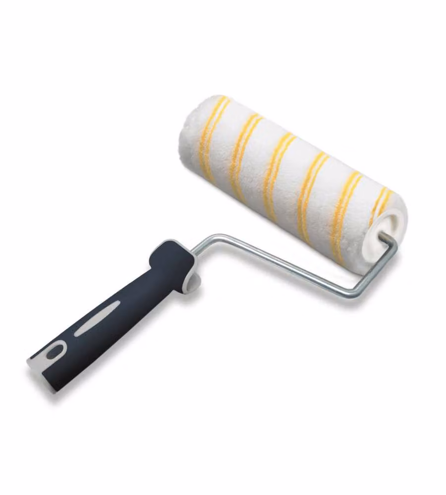 Rullo Interni 22 cm Manico Soft Touch Bianco Ergonomico