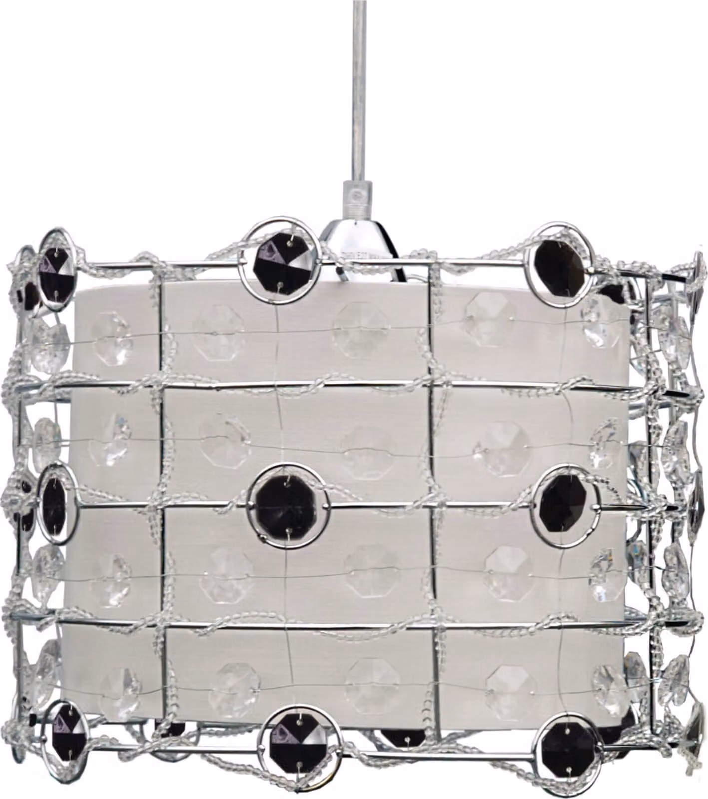 Candellux SENECA lampada a sospensione in cristallo 31-02969 nero
