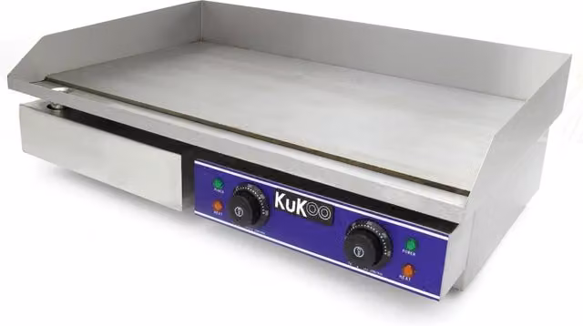Piastra Elettrica da Cucina 70cm per Bar, Caffé, Ristoranti, Feste e Barbecue