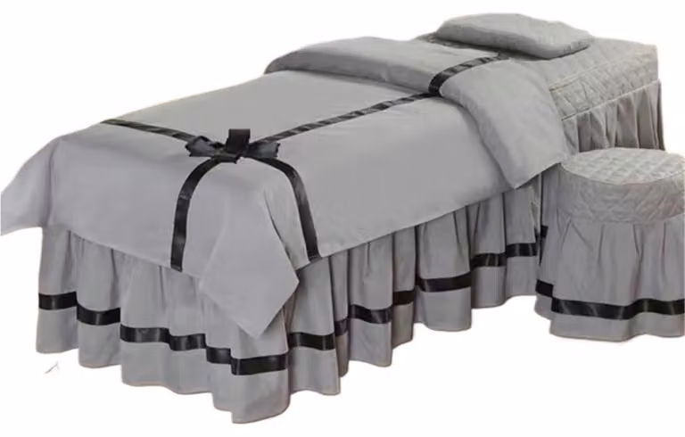 Set di lenzuola per lettino da massaggio, ideale per centri estetici