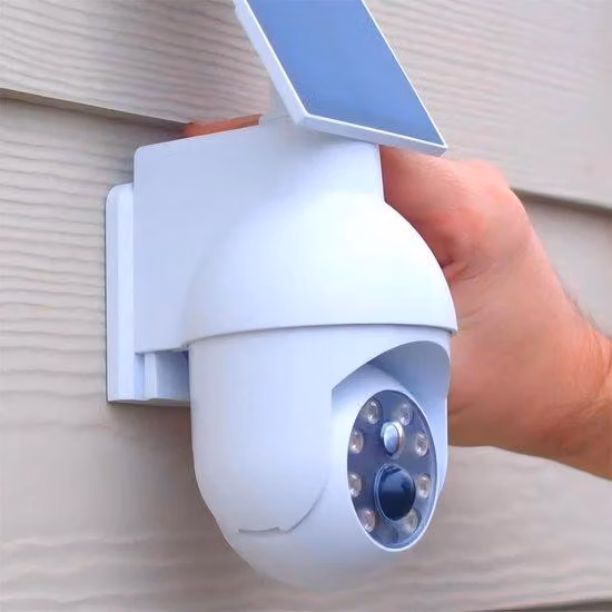 Illuminazione solare con sensore di movimento, impermeabile IP66, per esterni, veranda, giardino, tettoia.