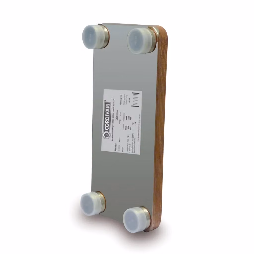 Scambiatore di Calore a Piastre Saldobrasato Cordi con 30 Piastre in Acciaio Inox Color Argento – 2