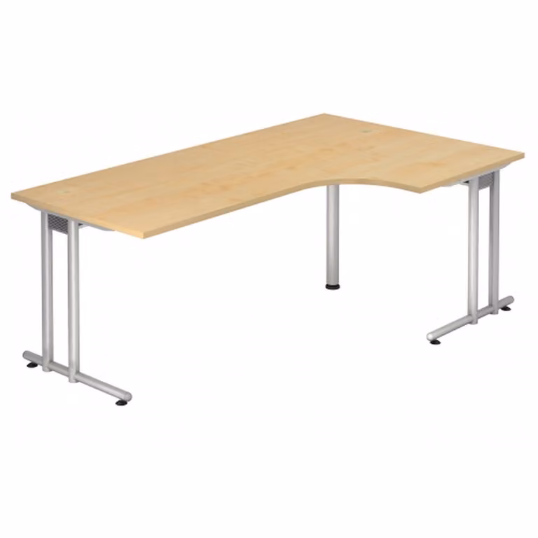 HAMMERBACHER NS82 Schreibtisch ahorn L-Form