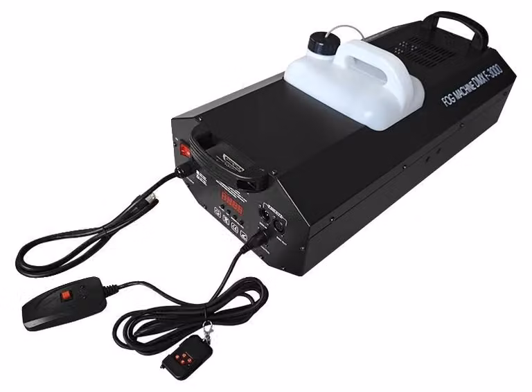 Macchina del fumo, telecomando, compatibilità DMX, 1 unità