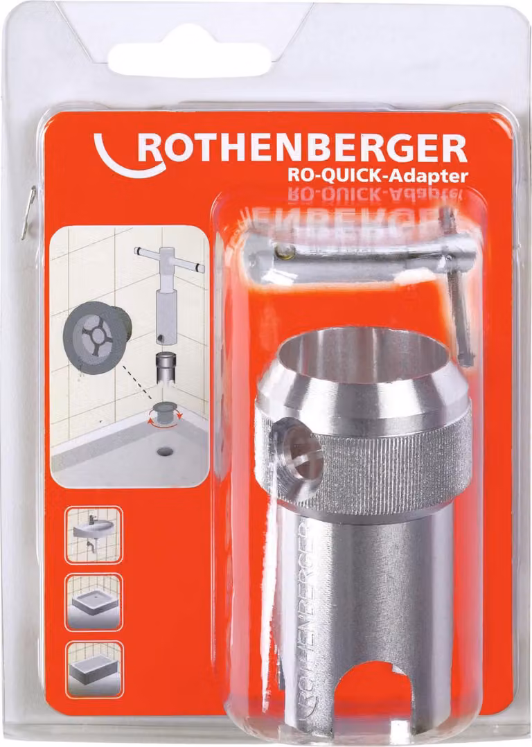 Adattatore per vasca da bagno Rothenberger Geberit forRO-QUICK