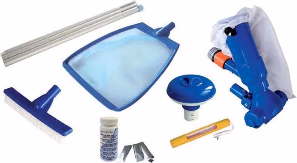 Set 6 pezzi per la cura della piscina Kokido