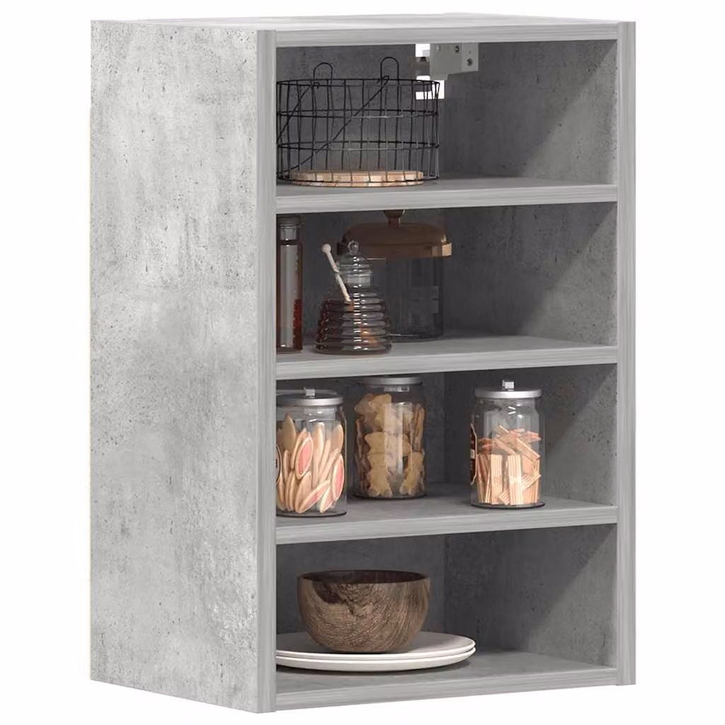 Pensile da cucina moderno vidaXL Riga Grigio Cemento L: 40 cm, P: 29,5 cm, H: 60 cm