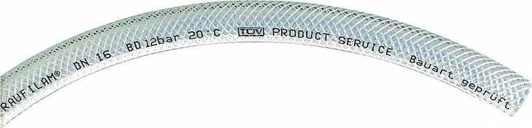 Tubo per aria compressa industria 10 x 16 mm in PVC spessore parete 3 mm