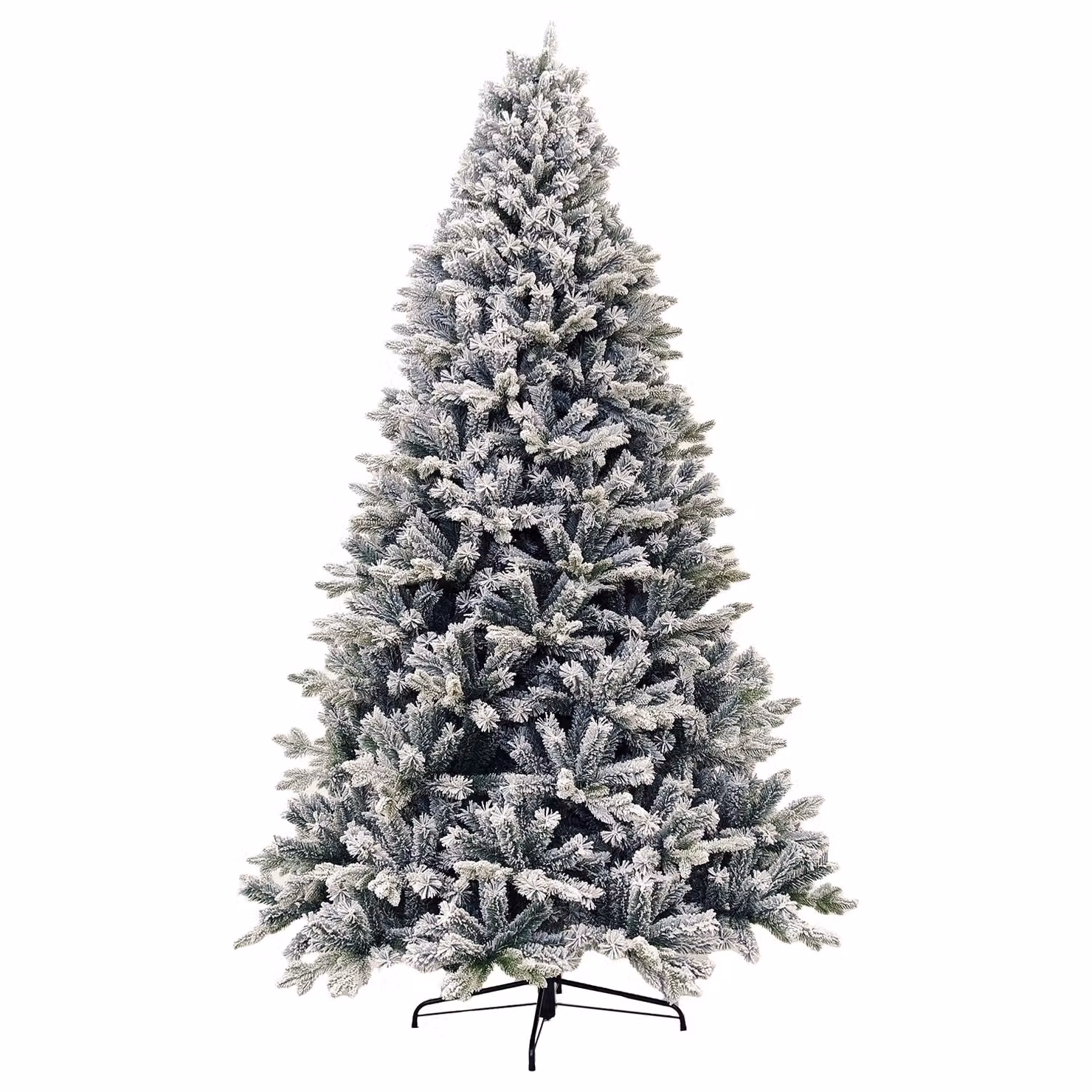 Albero di Natale Innevato Bajkal VESTIAMO CASA, colore verde, H 270 cm, Diametro alla base: 155 cm – 1
