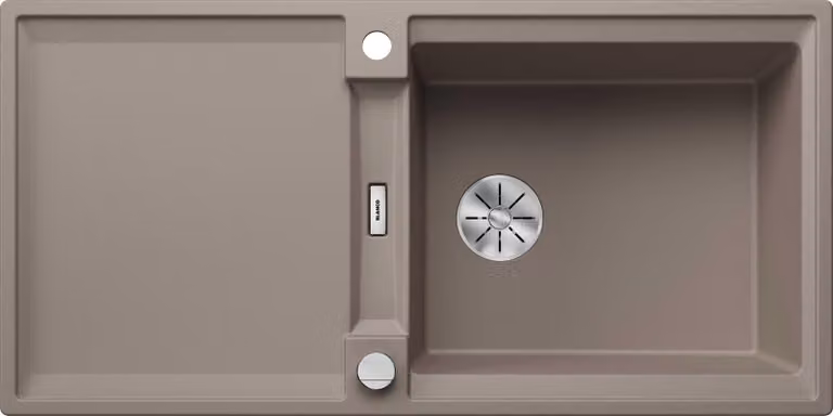 BLANCO ADIRA XL 6 S lavello da incasso SILGRANIT tartufo da 60 cm con comando a distanza dello scarico, con accessori