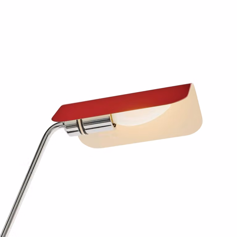 HAY Lampada da scrivania Apex, Rosso, Studio / Ufficio, Metallo, Design, Lampada da tavolo
