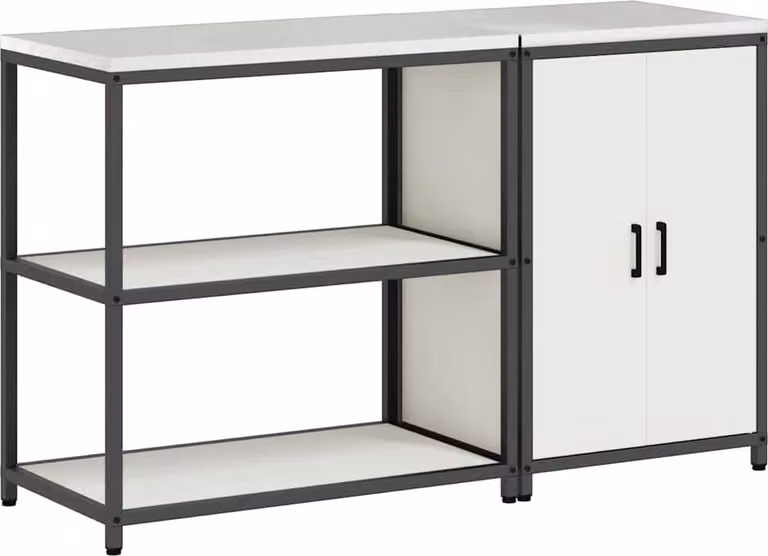 Set di Stoccaggio per Cucina HATTEM 2 pcs Bianco