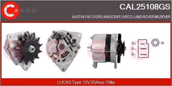 Alternatore 55A