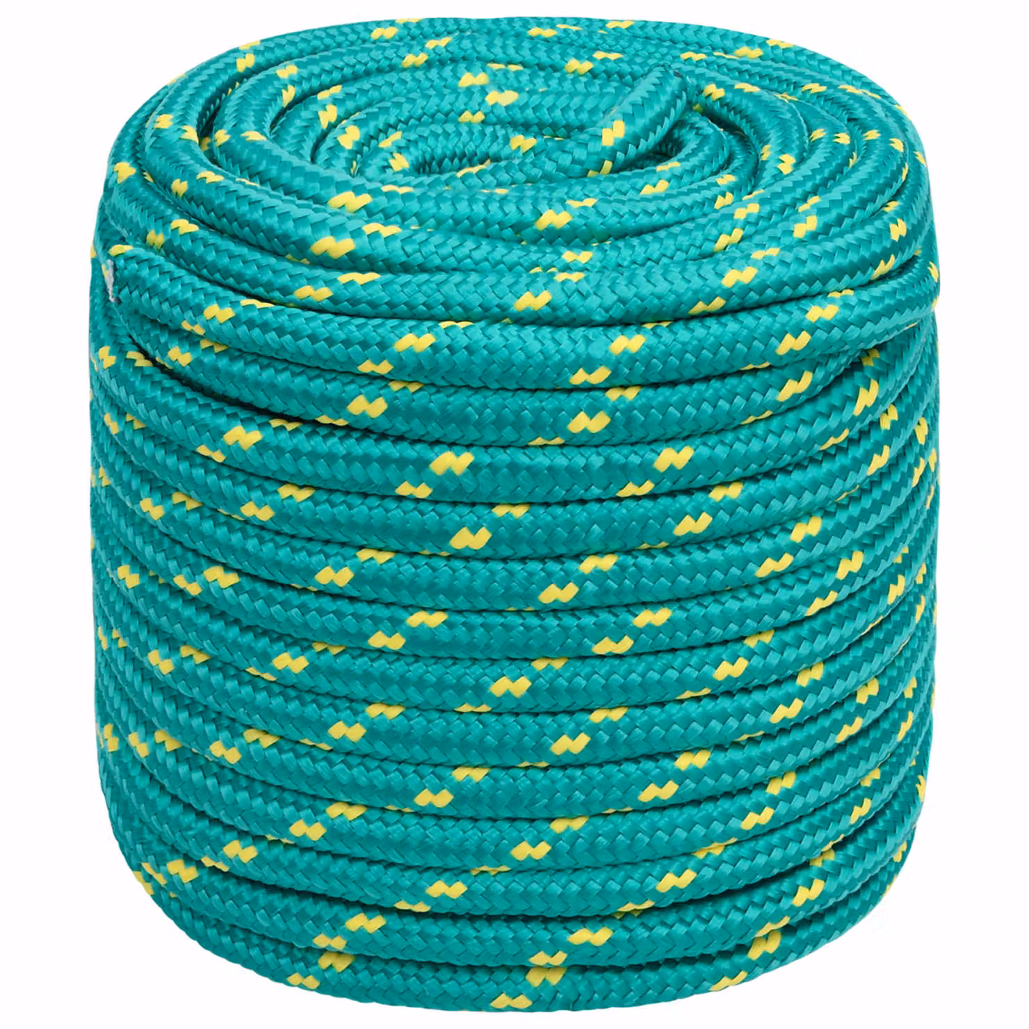 Corda multiuso vidaXL in plastica verde, diametro 16 mm, lunghezza 25 m