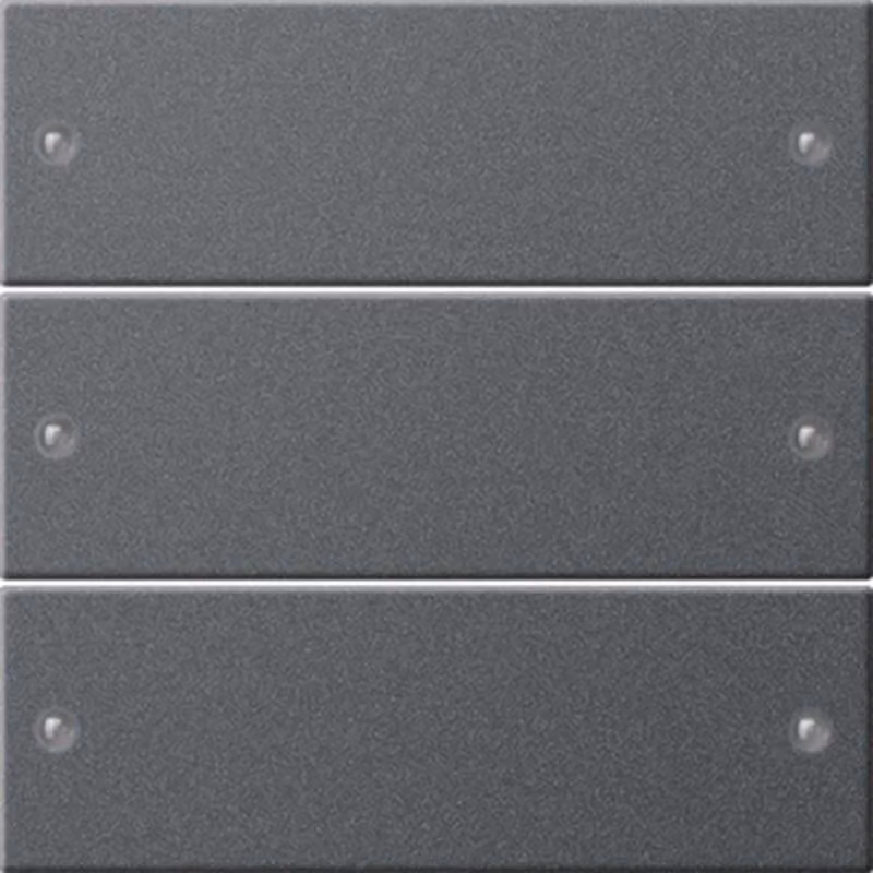 Gira 218328 Set di interruttori a bilanciere a 3 vie Sistema 55 antracite