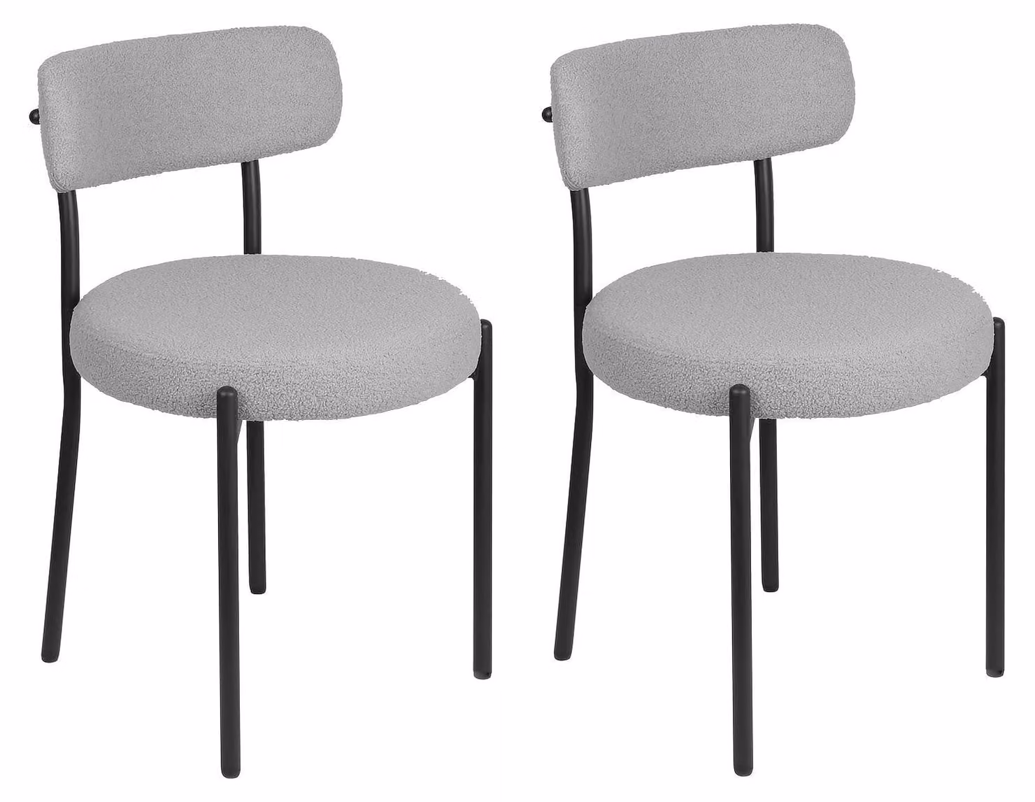 Set di 2 eleganti sedie da pranzo in Pelle finta, ideali per ristoranti econferenze, grazie al loro comfort e alla loro imbottitura