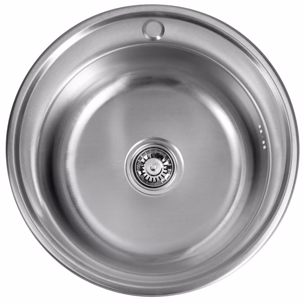 Lavelli Aqualine - Lavello, diametro 510 mm, acciaio inox AQ051B