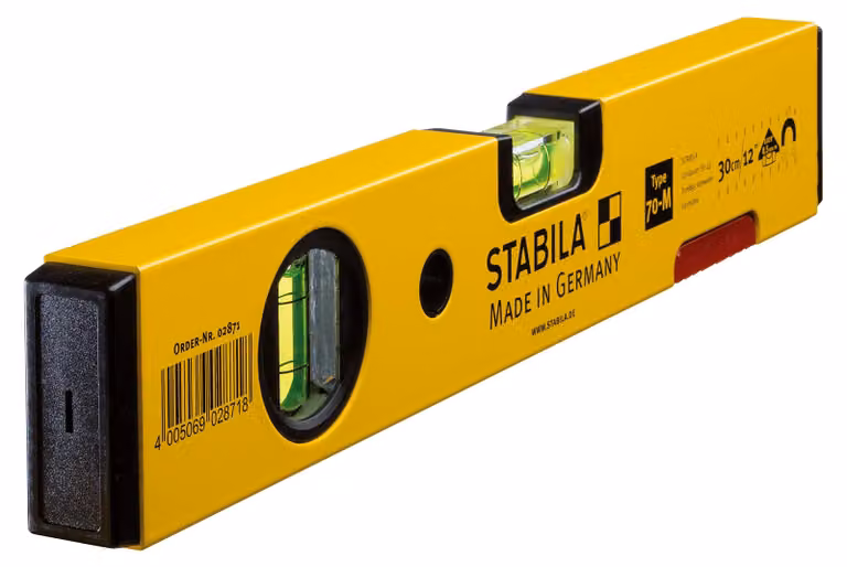 Livella a bolla Stabila tipo 70 M 2871 in alluminio con magnete 30 cm