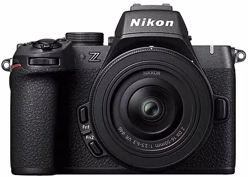 Fotocamera Mirrorless Nikon Z50II con obiettivo Z 16-50 DX e scheda SDXC 128GB, Nero