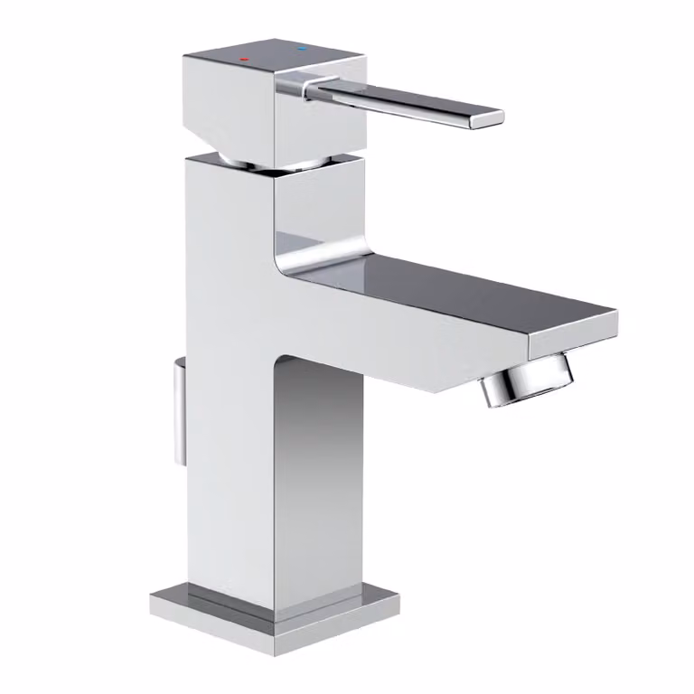 Miscelatore monocomando per lavabo CALVINO, cromo, confezione da 1 pezzo
