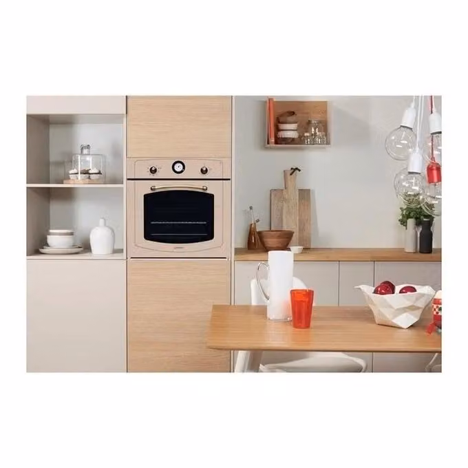 Forno elettrico da incasso Indesit IFVR800HAV con ventilazione, 65 L, Classe A, colore beige, L: 60 cm, P: 60 cm, H: 60 cm – 2