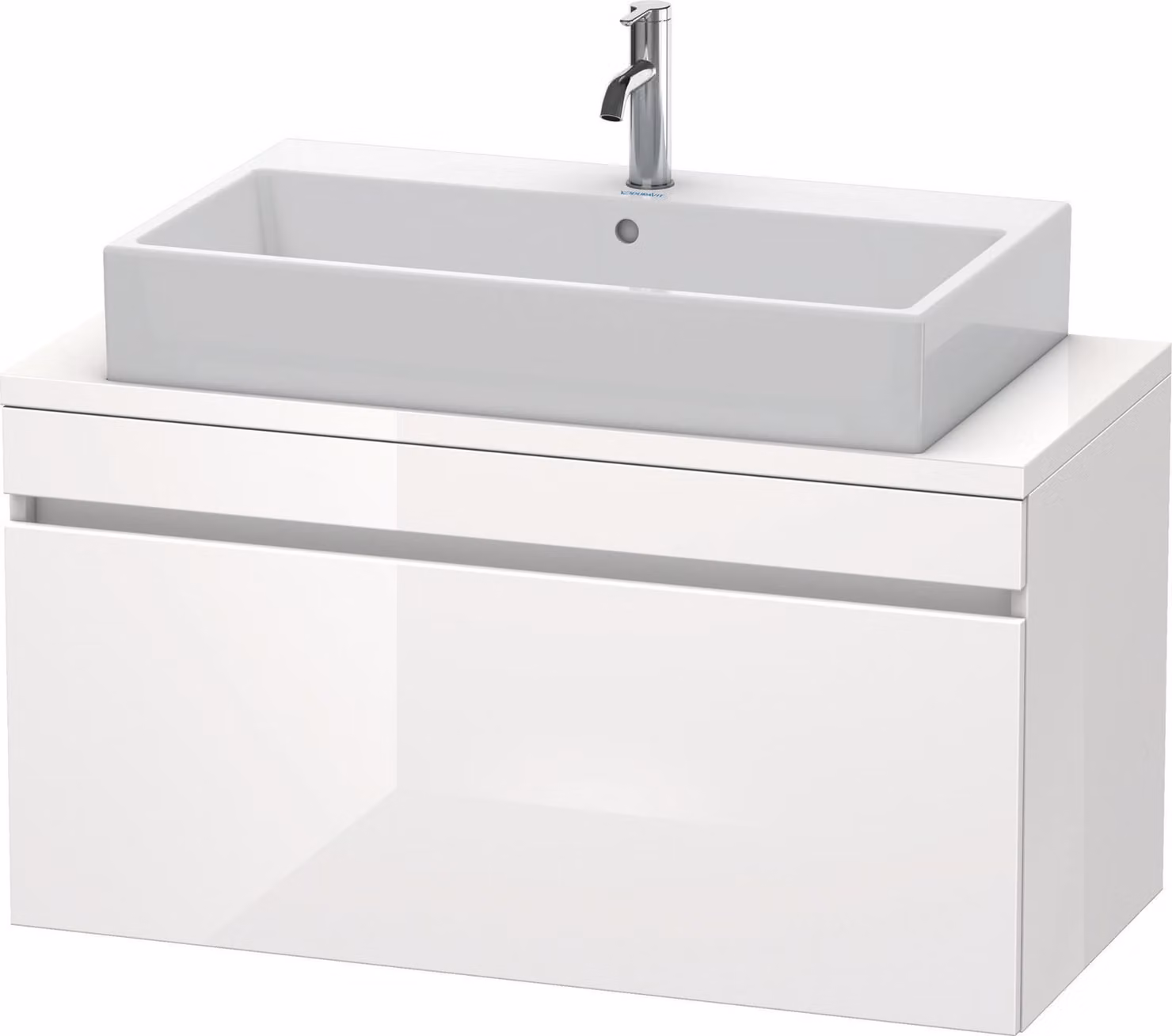 Duravit DuraStyle, meuble sous-lavabo pour console compacte, 1 tiroir, 1000mm, DS530402218, DS530402218