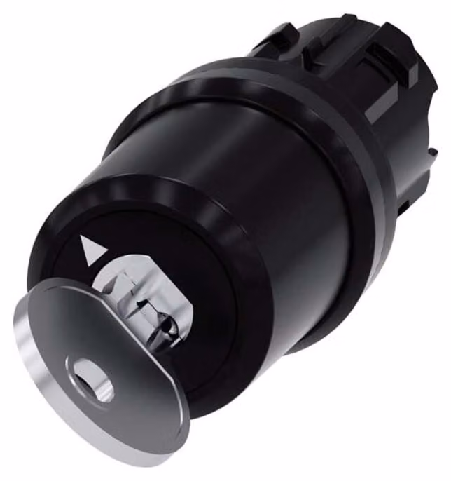 Elemento frontale dell'interruttore a chiave Siemens, CES SSG10 (3SU1000-5BC01-0AA0)