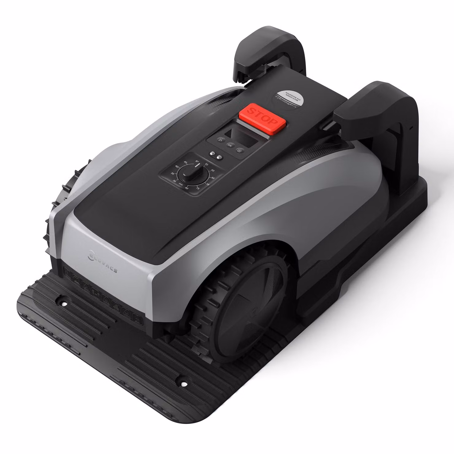 Robot tosaerba ECOVACS Goat O600 Senza cavo perimetrale, 600 m², navigazione RTK+Vision, robot tosaerba, prevenzione ostacoli con IA, supera passaggi stretti fino a 0,7 m