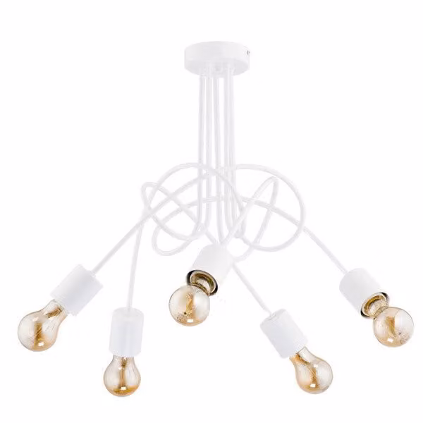 Lampadario Alfa TANGO WHITE 5x60W 23615