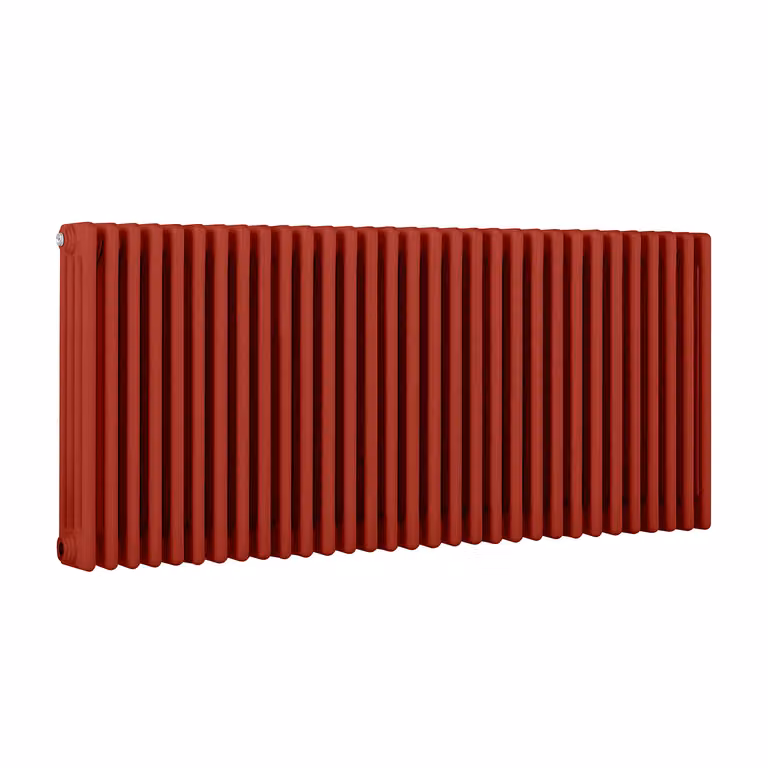 Radiatore Orizzontale a Colonne (4 Colonne) 600mm x 1415mm - Rosso (Siamese Rosso) - Regent