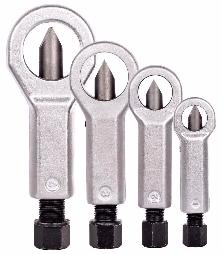 Set di punte per dadi in valigetta di plastica (4 pezzi 9-27 mm)