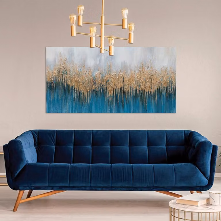 Quadro Blue Art Agave Quadri