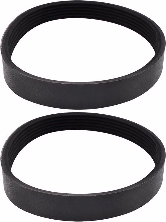Cinghia sincrona per levigatrice elettrica - circonferenza 348 mm - larghezza 14 mm - 2 pezzi - cinghia di trasmissione in gomma
