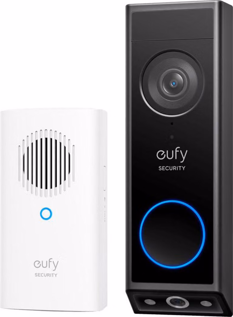 Kit videocitofonico Eufy S340 con altoparlante wireless, doppia telecamera