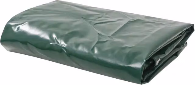 Telone in PVC verde vidaXL 650 g/m², L: 8 m, P: 4 m