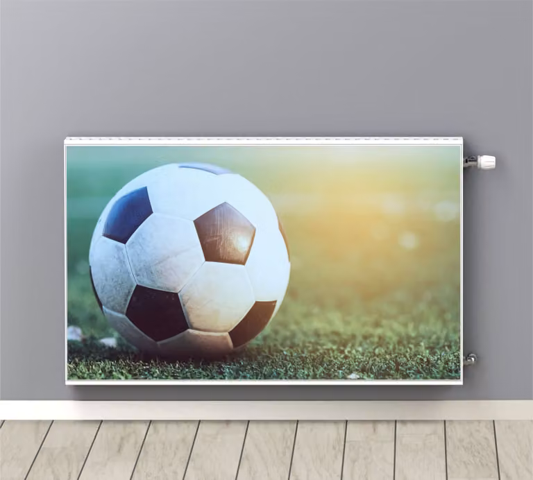 Tappetino per radiatori Calcio Magnete Stadio 60x100cm