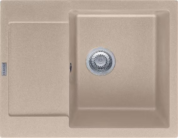 Franke Maris - Lavello in Fragranite MRG 611-62, 620x500 mm, colore sabbia 114.0284.760