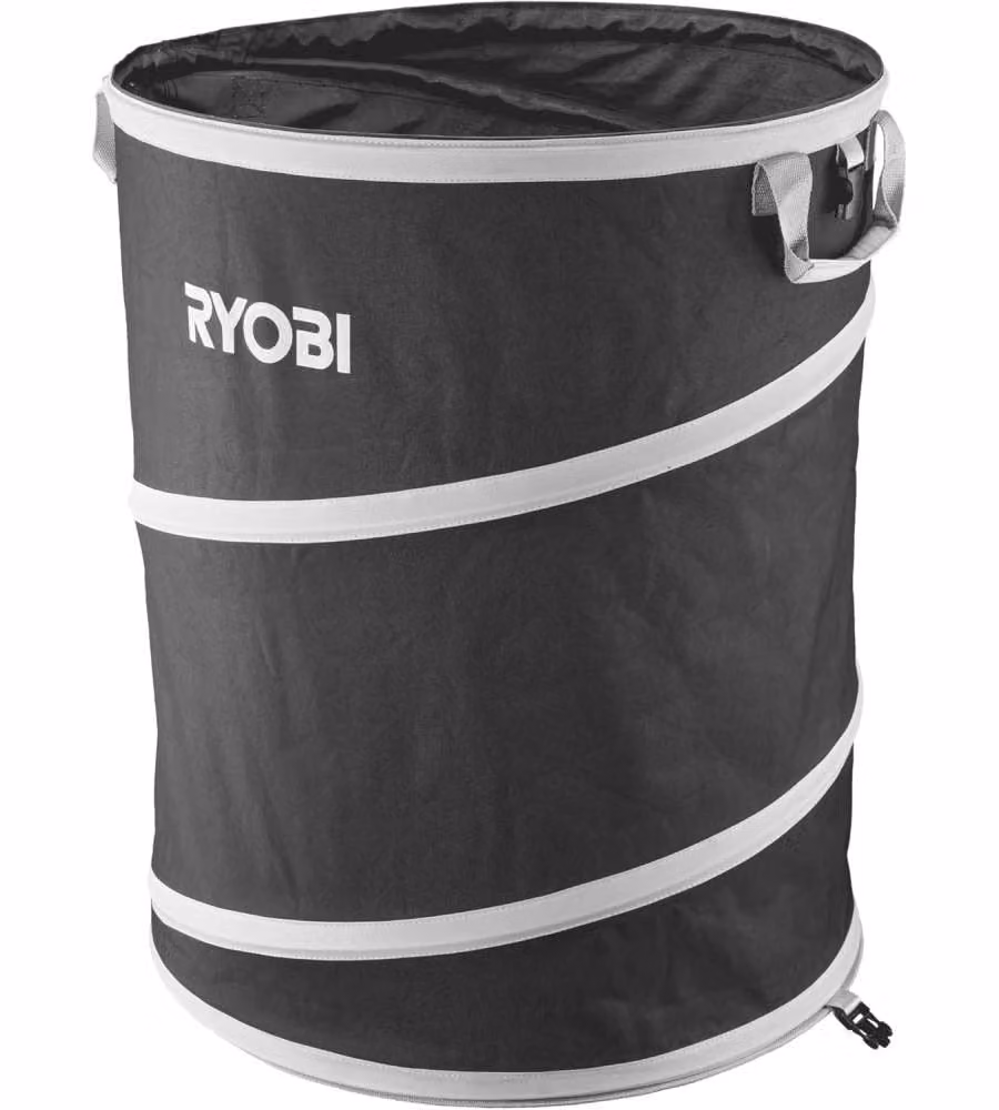 RYOBI Sacco per rifiuti vegetali pieghevole 150L colore nero