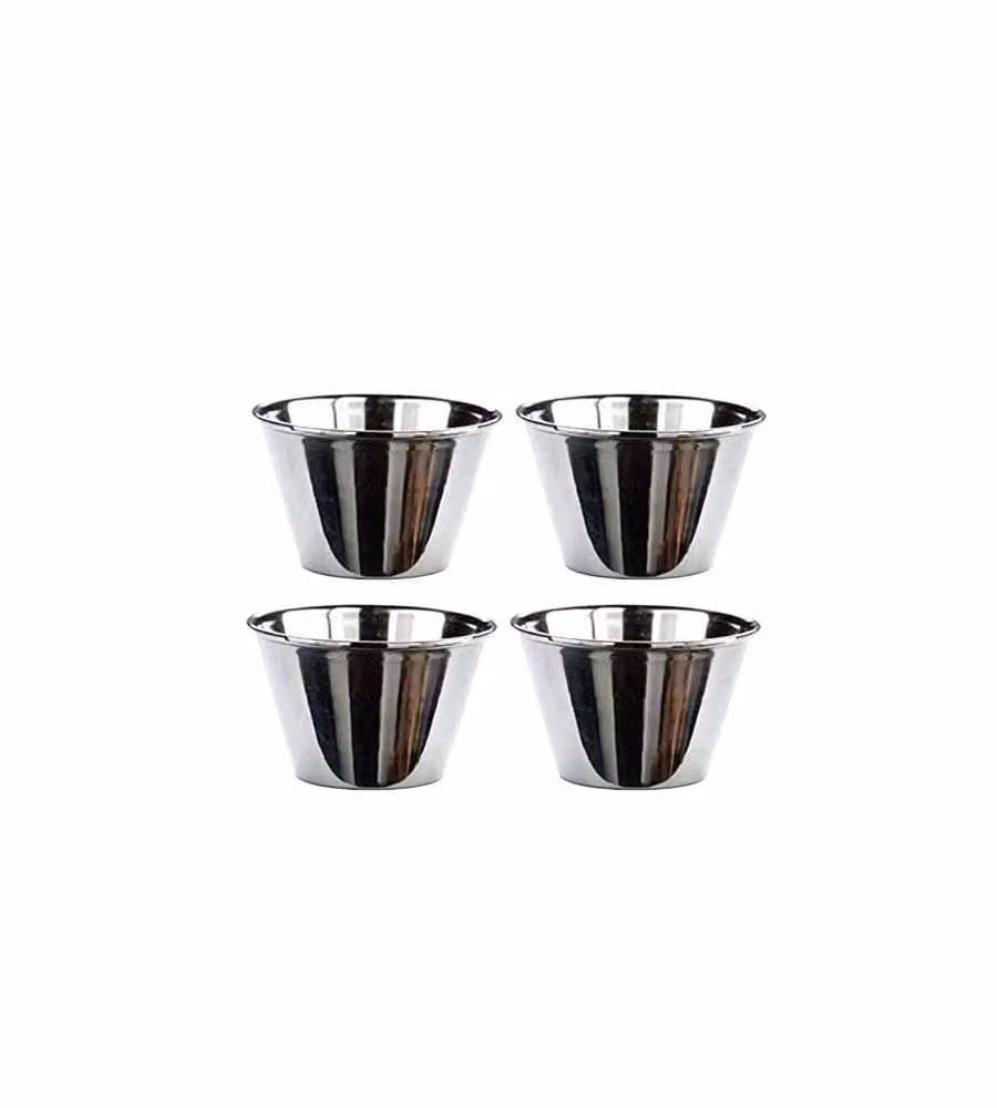 Stampo Budino Inox Pz 4 Delicia Tescoma