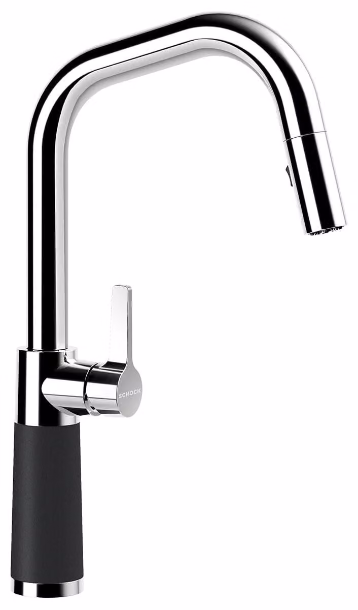 Miscelatore SCHOCK SC-530 in MAGMA con bocca estraibile / CRISTADUR®