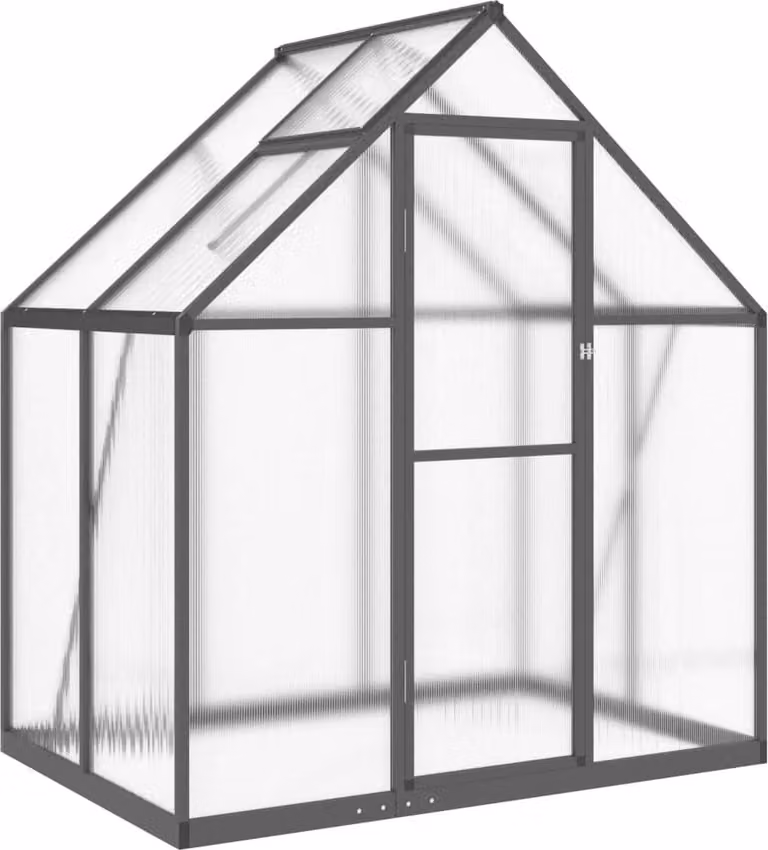 Telaio Serra con Base Antracite 169x114x195 cm in Alluminio