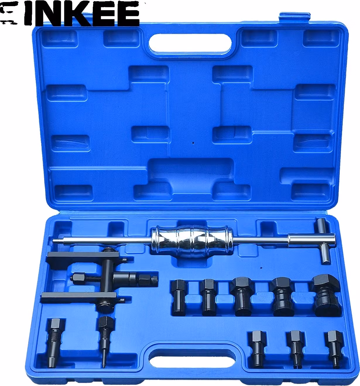Set di utensili per estrarre il movimento centrale cieco della moto, 12 pezzi, gamma di dimensioni 8-25 mm, acciaio legato resistente