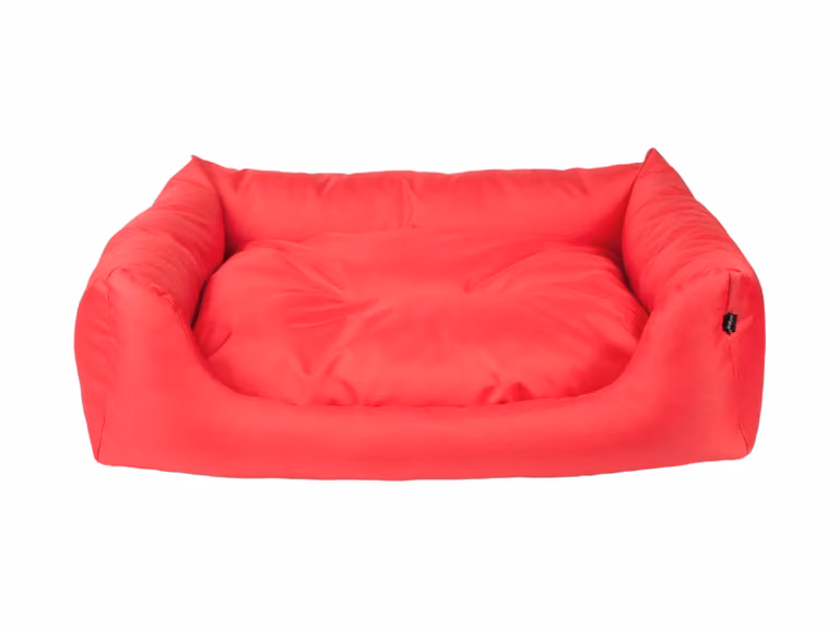 Letto per cani BASIK SOFA rosso taglia S, M, L, XL, XXL Taglia: XXL - 114x90x25 cm
