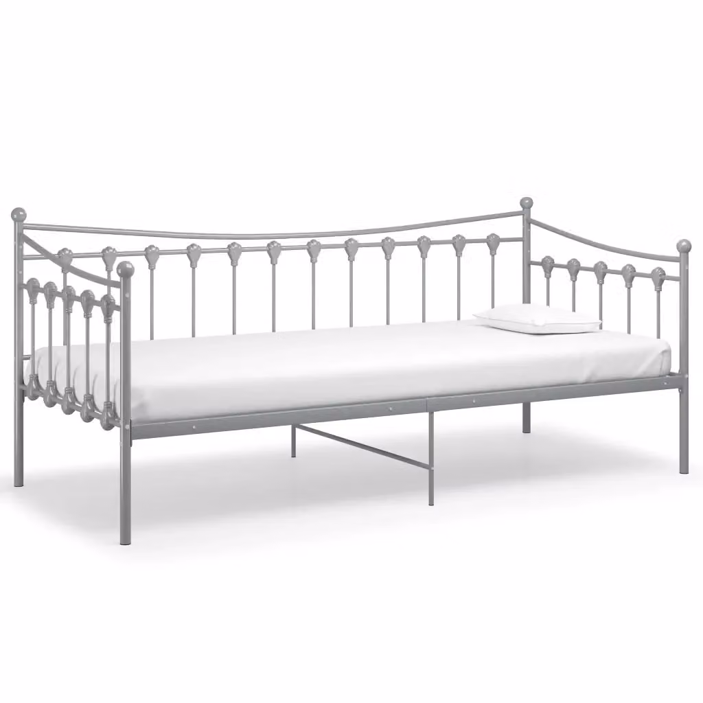 Telaio per divano letto Design Mania in metallo grigio opaco L/P/H: 200 x 90 x 95 cm – 2
