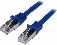 Cavo di rete Ethernet LAN Startech.Com Cat 6 S/FTP Patch Blu, Lunghezza: 2 m
