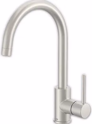 Miscelatore a leva per lavello Lenz LIO Acciaio inox 42030011