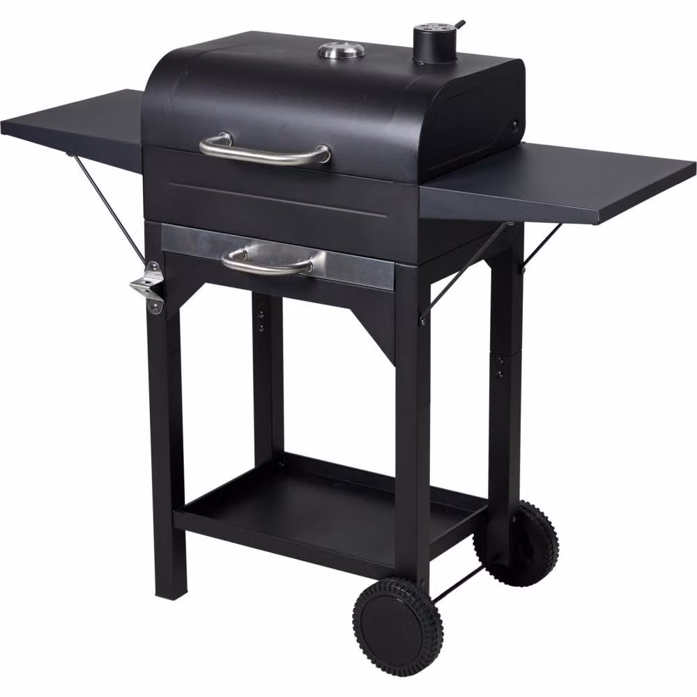 Barbecue a carbonella su ruote 48 x 32 cm