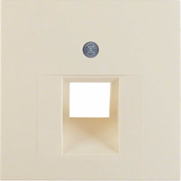 Placca centrale per presa UAE S.1/B.3/B.7 bianco, opaco 5314078982